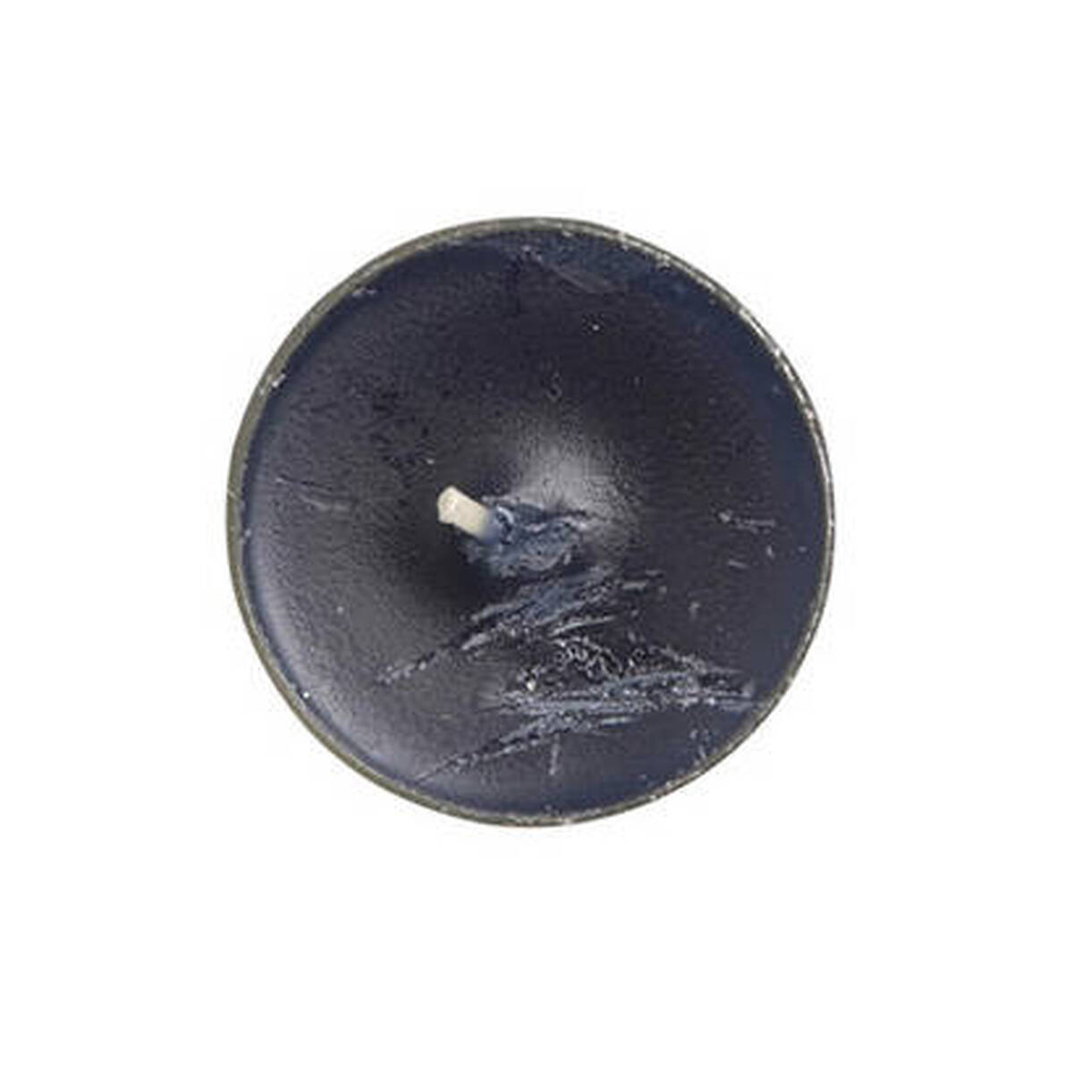 Teelicht aus Paraffin, Ø 38mm, schwarz