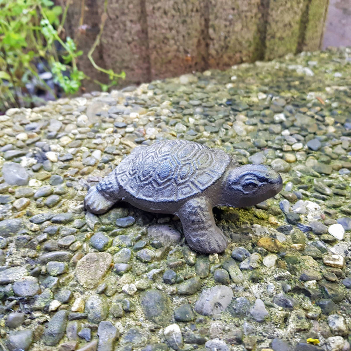 Tortue en fonte, longueur 10cm