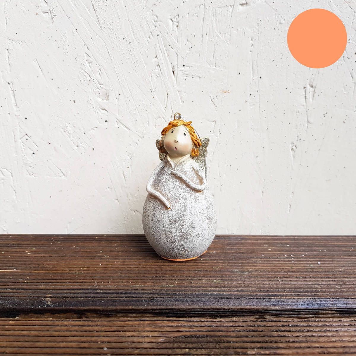 Ange à suspendre, en polyresin, hauteur 8cm