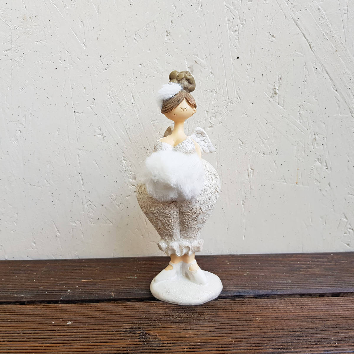 Engel aus Polyresin, Höhe 20cm