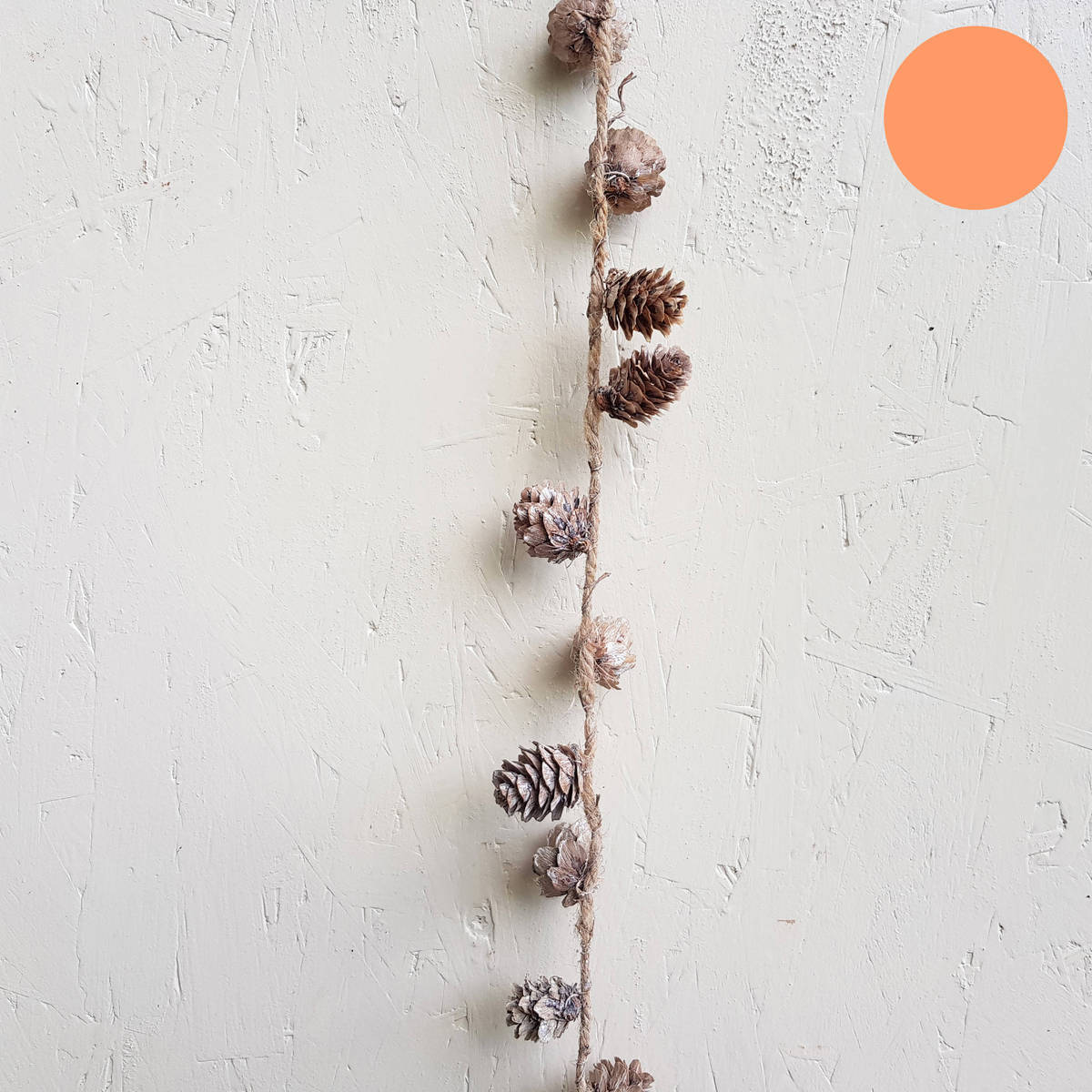 Girlande mit Tannenzapfen, Länge 160cm