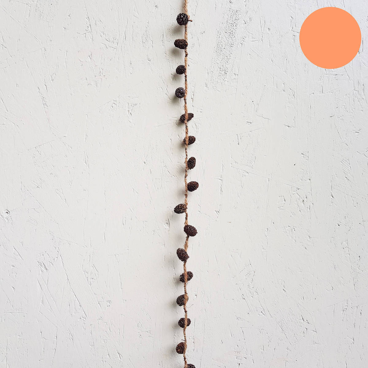 Girlande mit Tannenzapfen, Länge 150cm