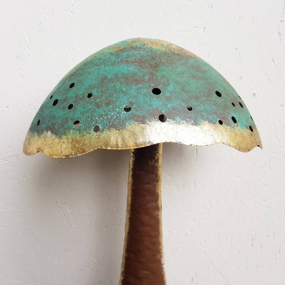 Champignon en métal, hauteur 72cm