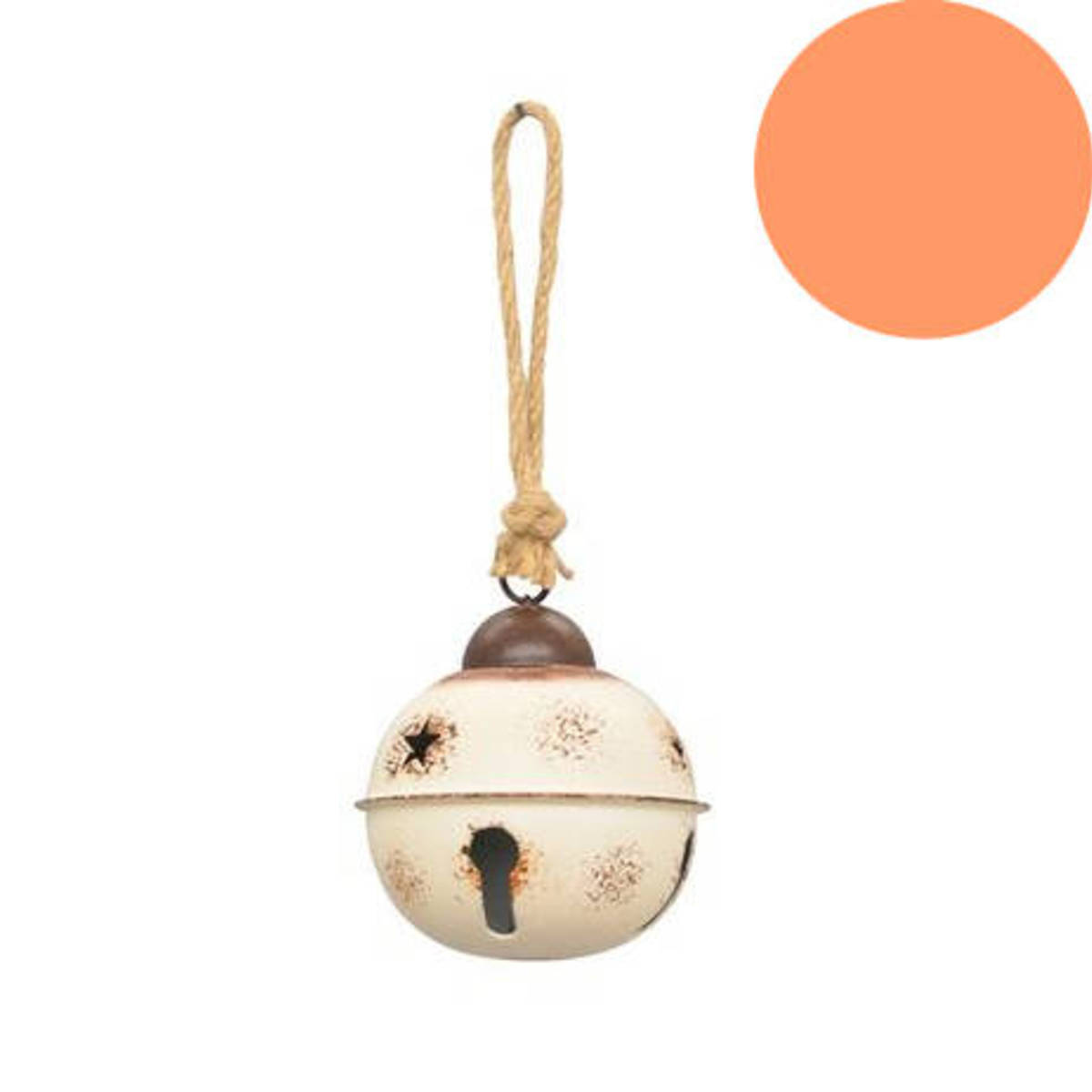 Glöckchen aus Metall, zum Hängen, Ø 6,5cm