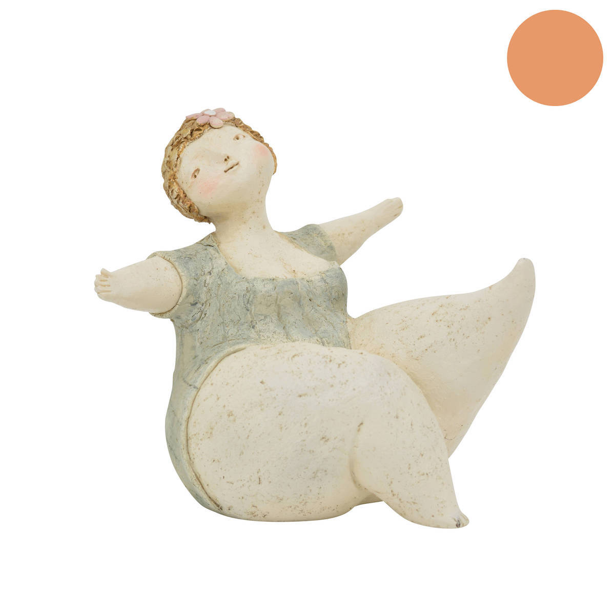 sculpture en résine, hauteur 22cm