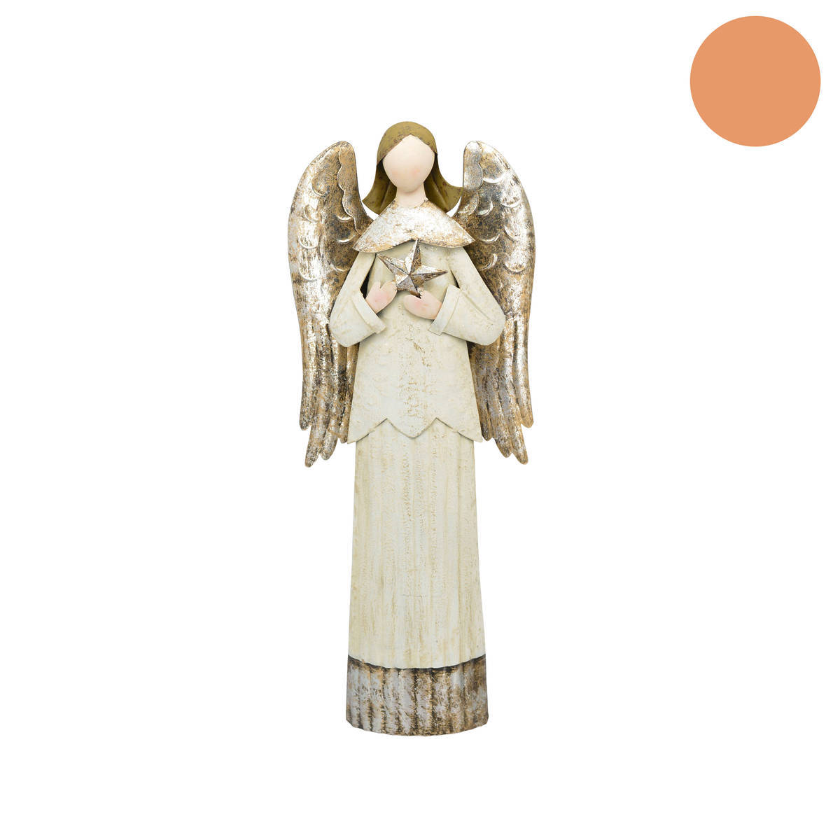 Engel aus Metall, Höhe 55cm