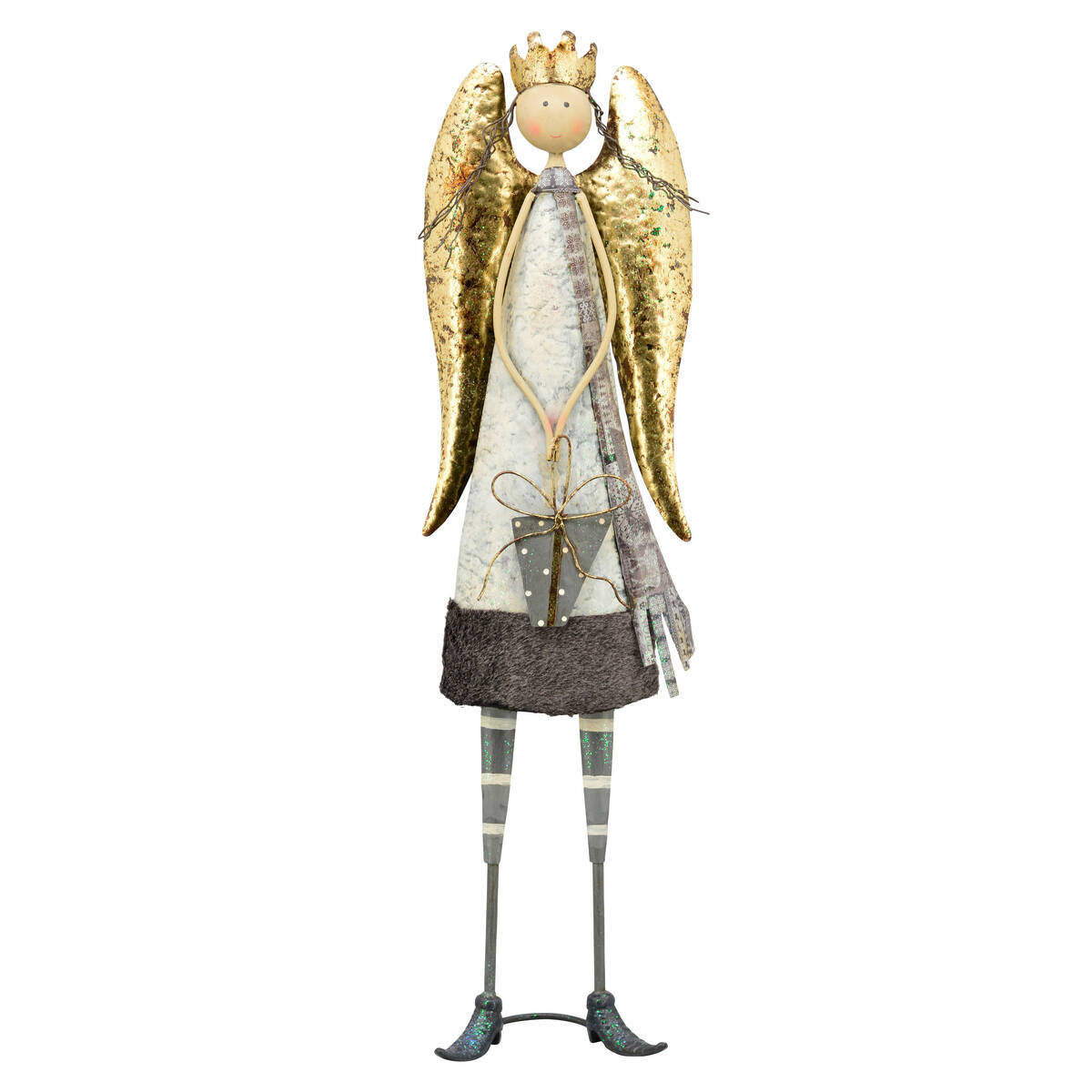 Engel aus Metall, Höhe 89cm