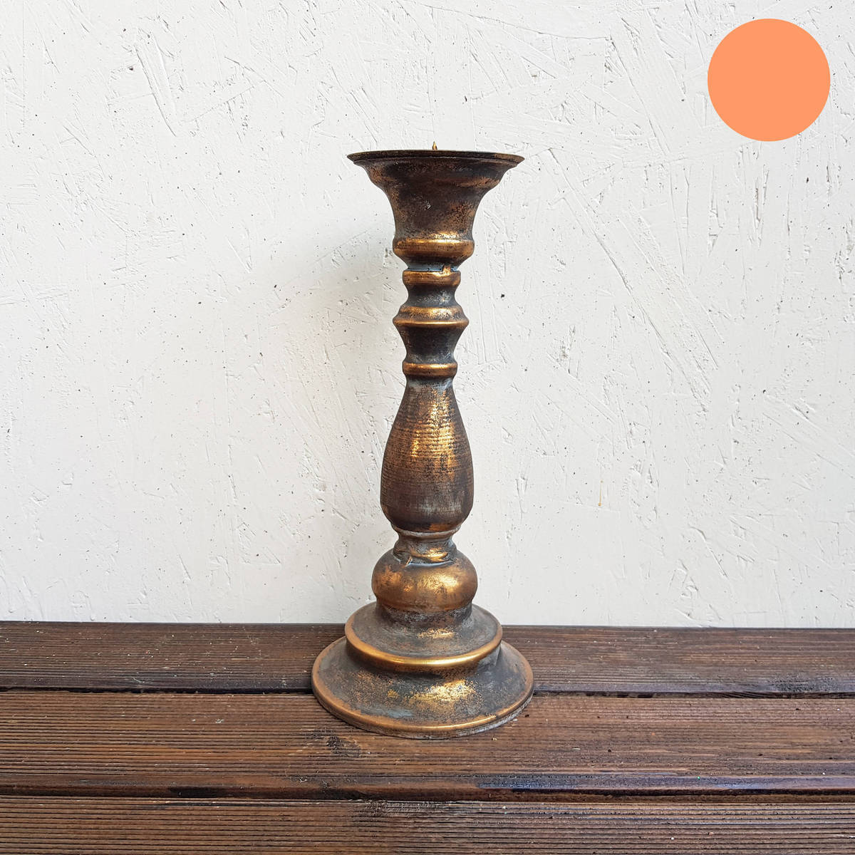 Kerzenhalter aus Metall, Höhe 30cm