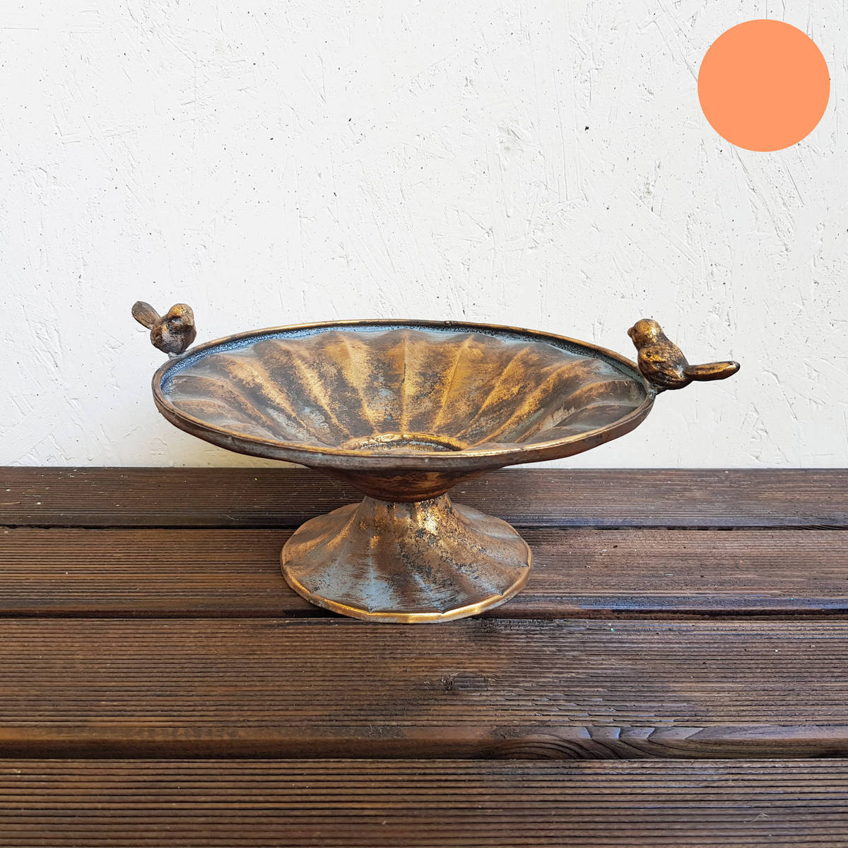 Schale aus Metall, Ø 30cm