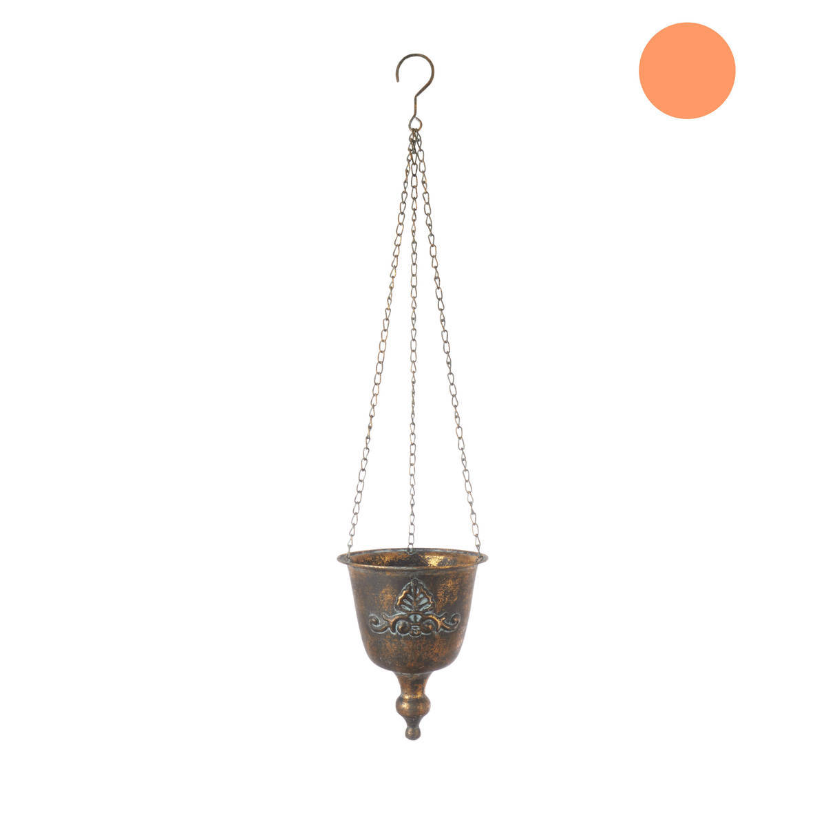 Topf zum Aufhängen, aus Metall, Ø 18cm