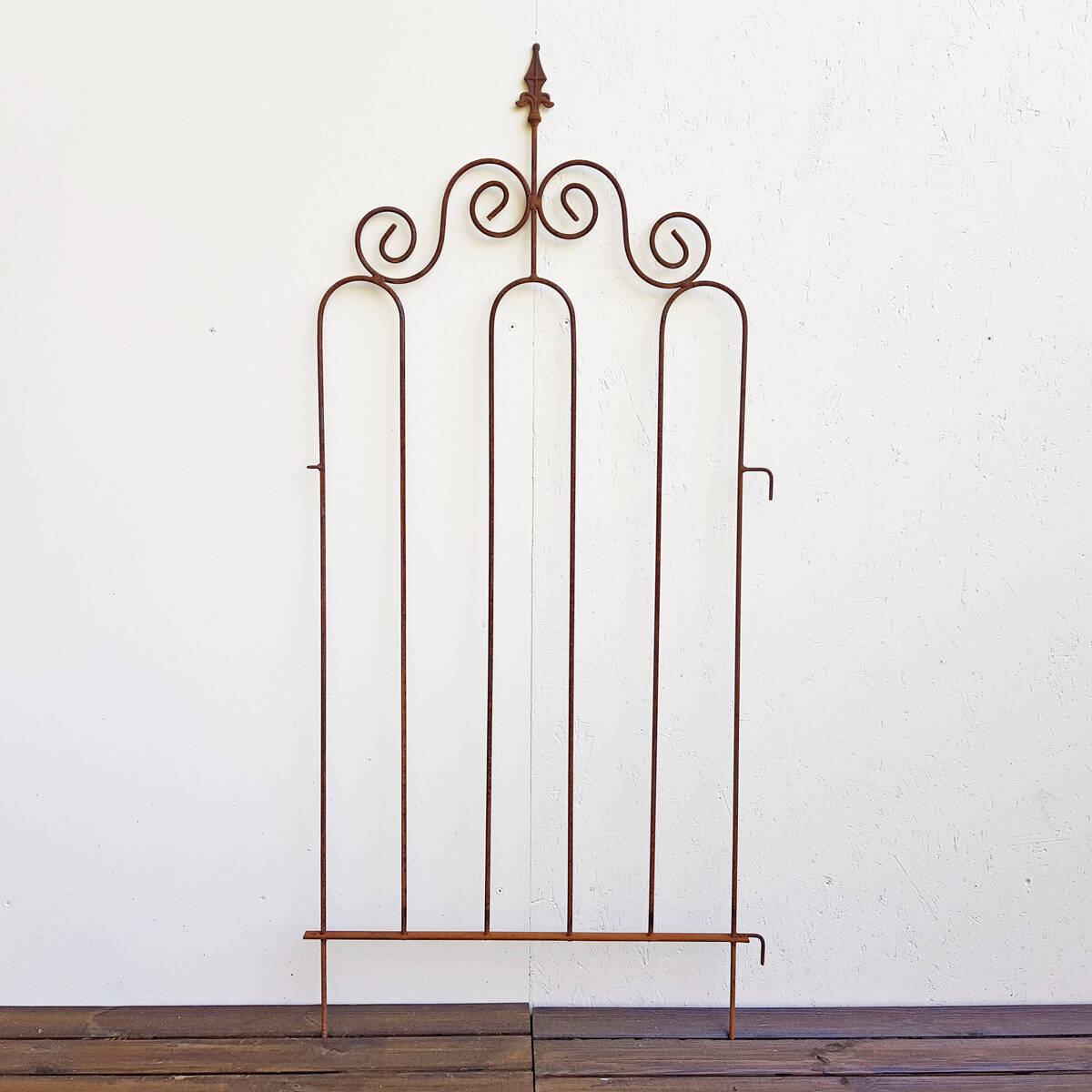 Paravent aus Rosteisen, 70 x 145cm