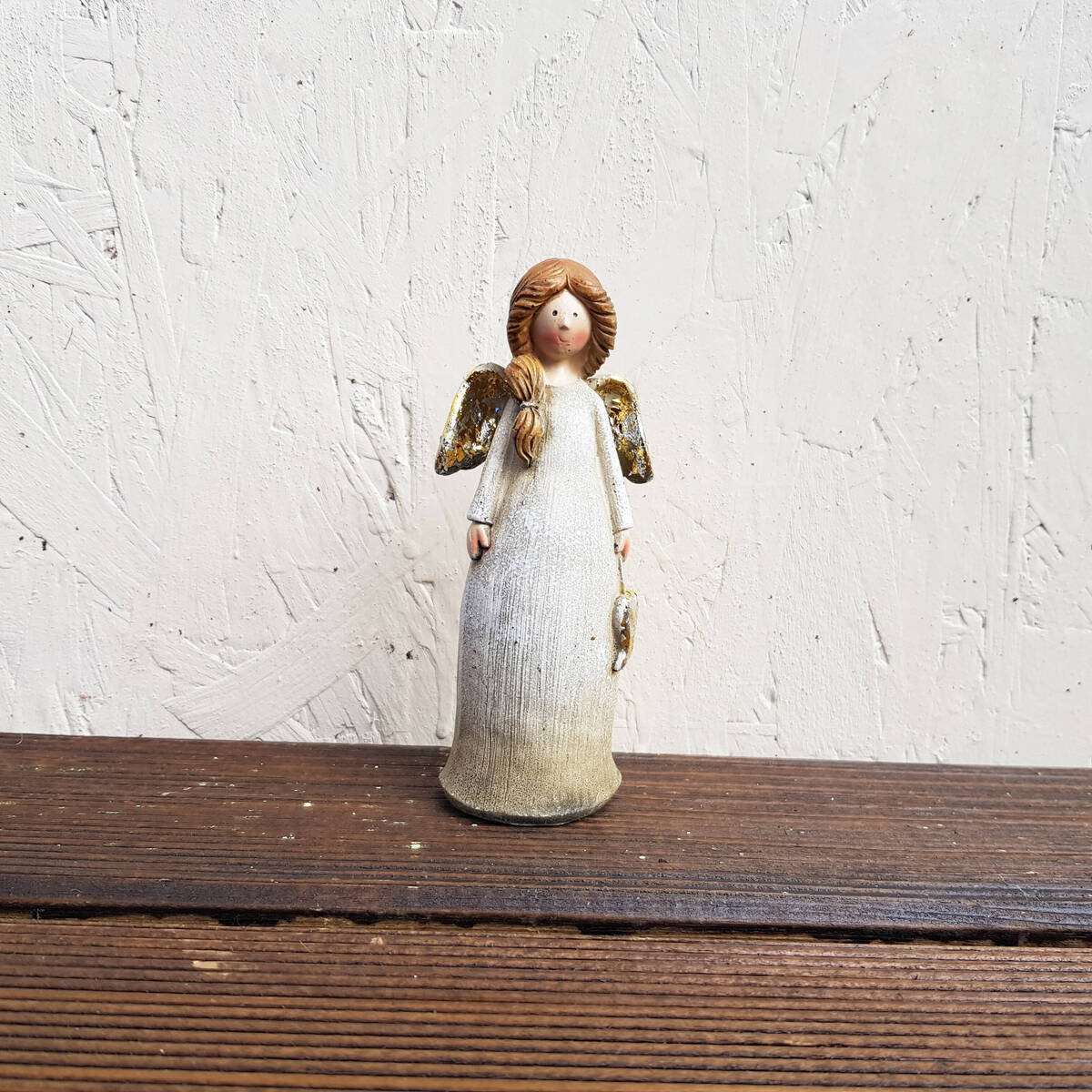 Ange en résine, hauteur 14cm