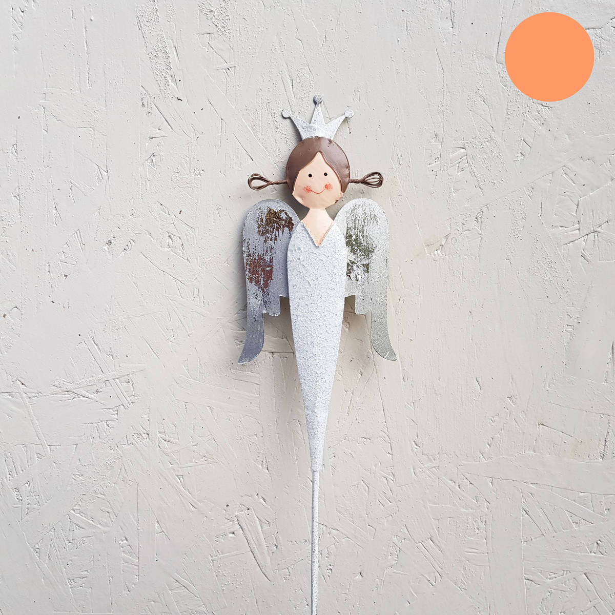 Enge aus Metall zum Stecken, Höhe 70cm