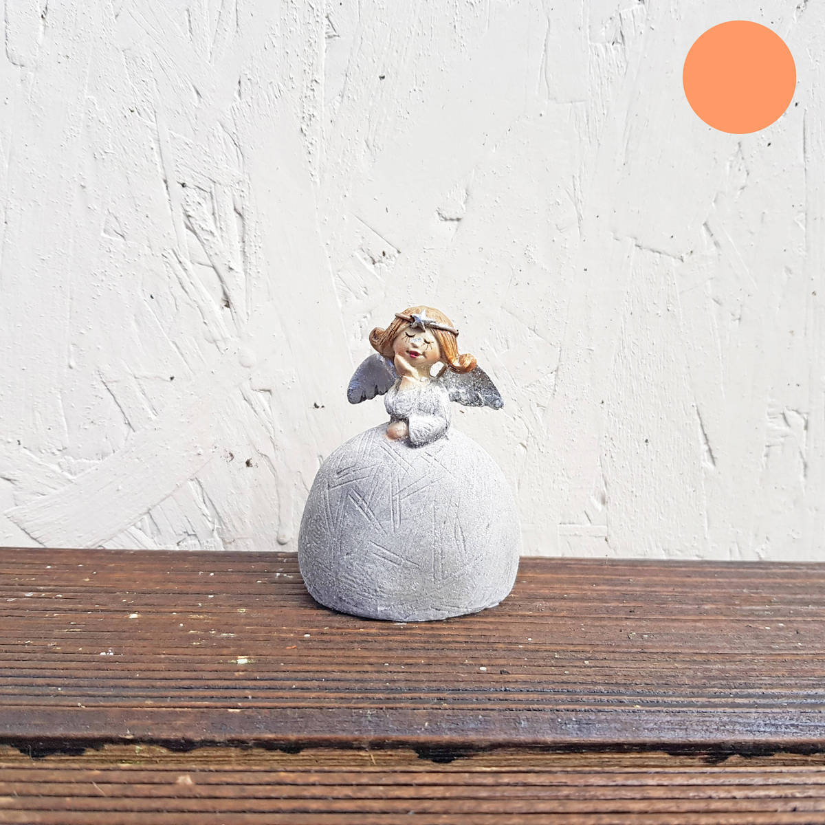 Ange en résine, hauteur 8cm