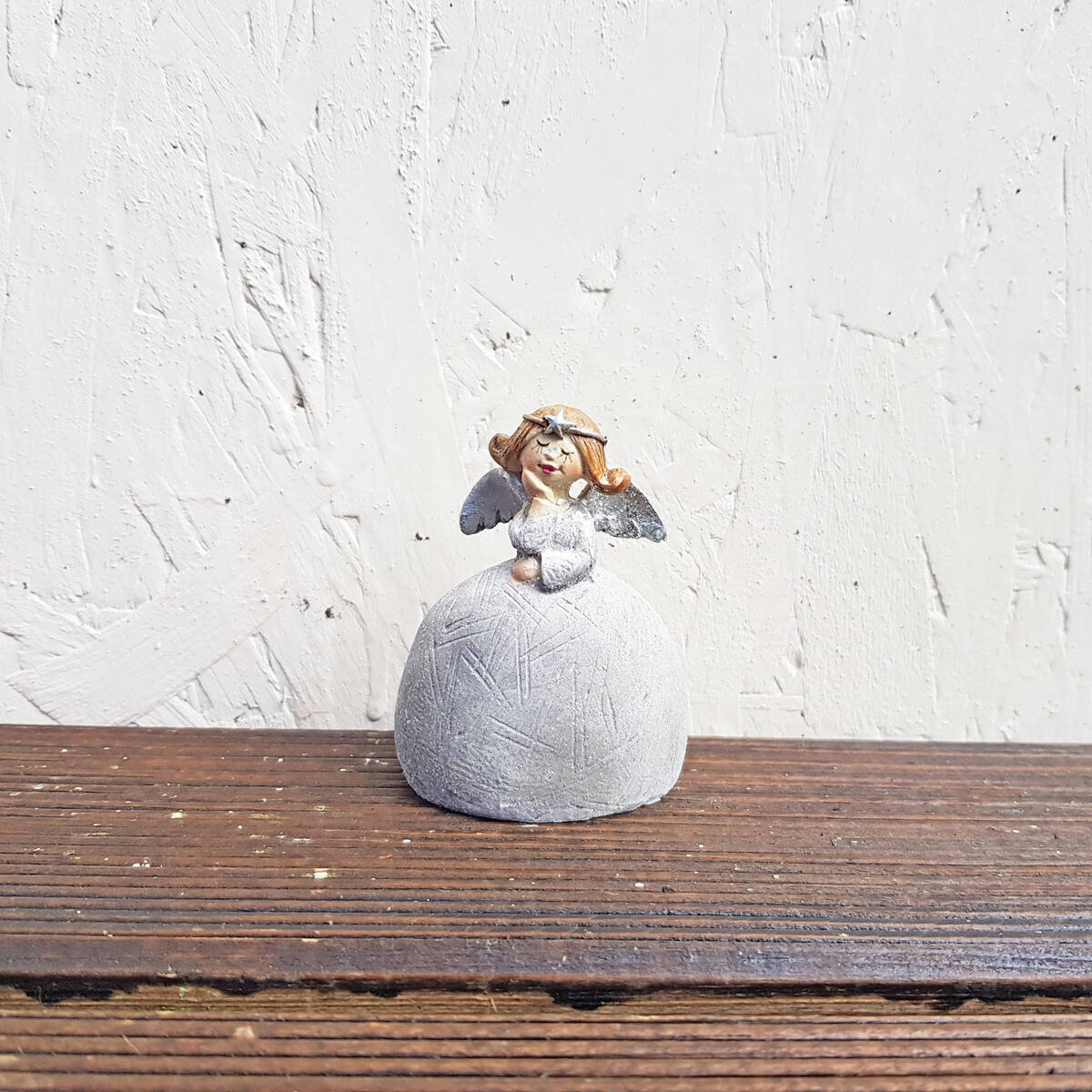 Engel aus Polyresin, Höhe 8cm