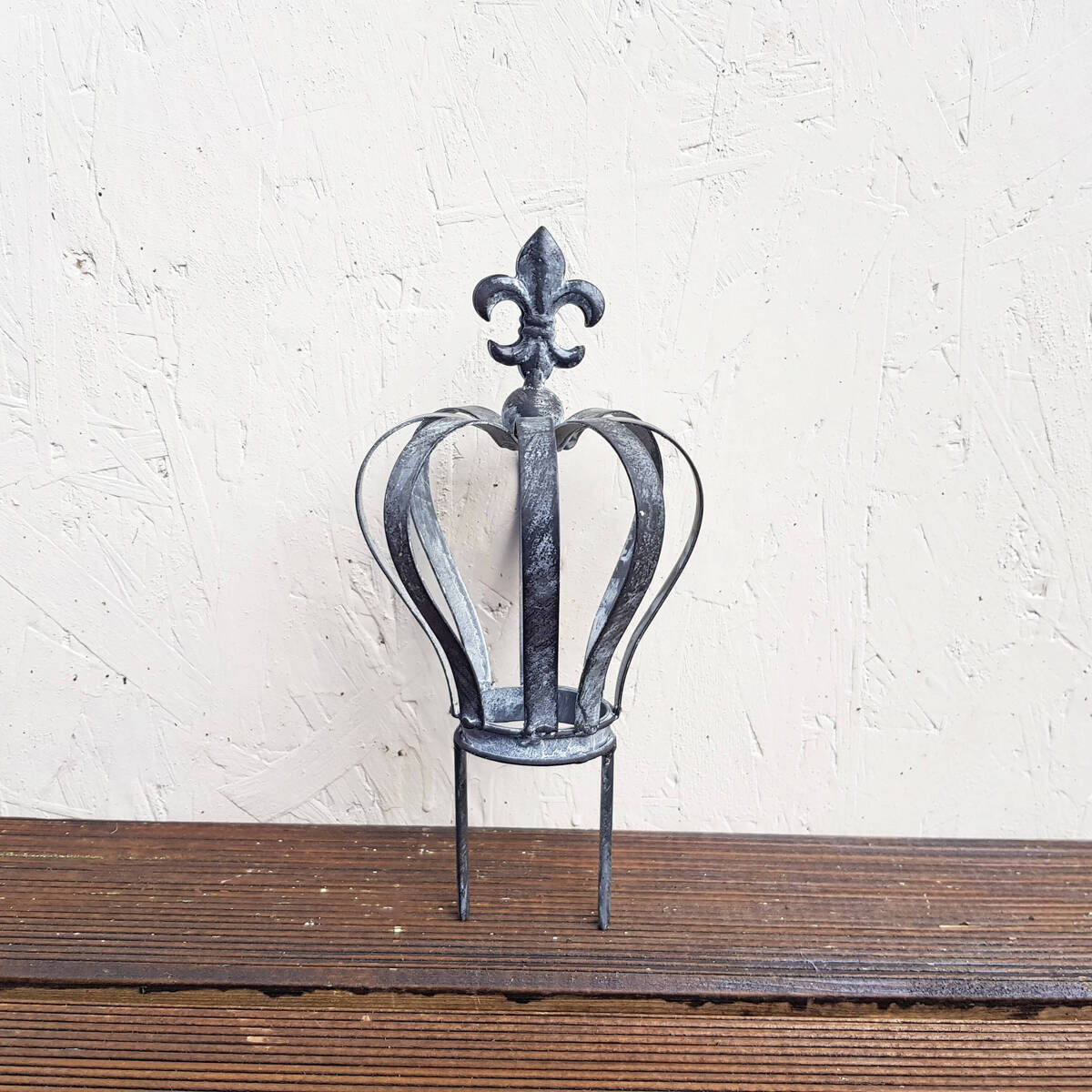 Couronne en métal, à piquer, hauteur 16cm