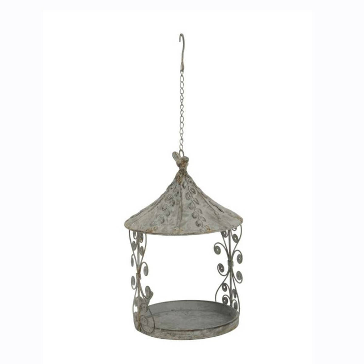 Mangeoire à suspendre, en métal, hauteur 25cm