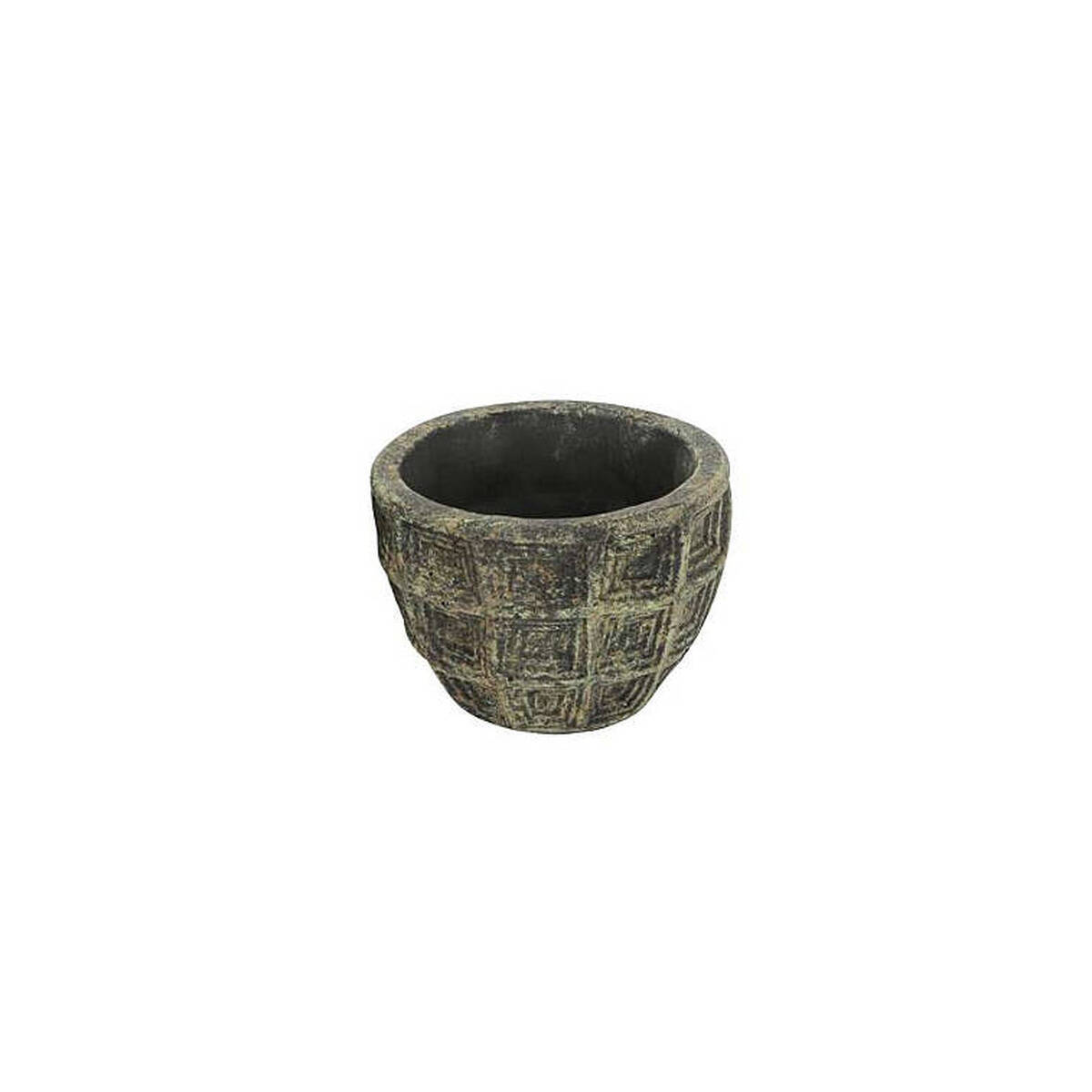 Topf aus Steingut, Durchmesser 10cm