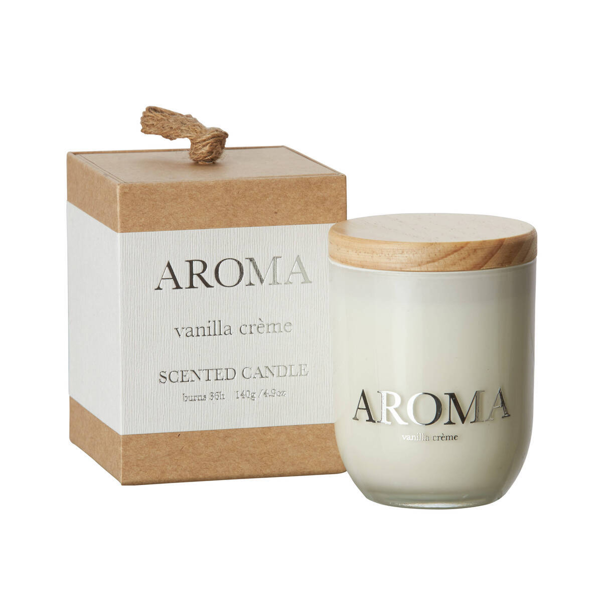 Duftkerze aus Sojawachs, vanilla creme, M