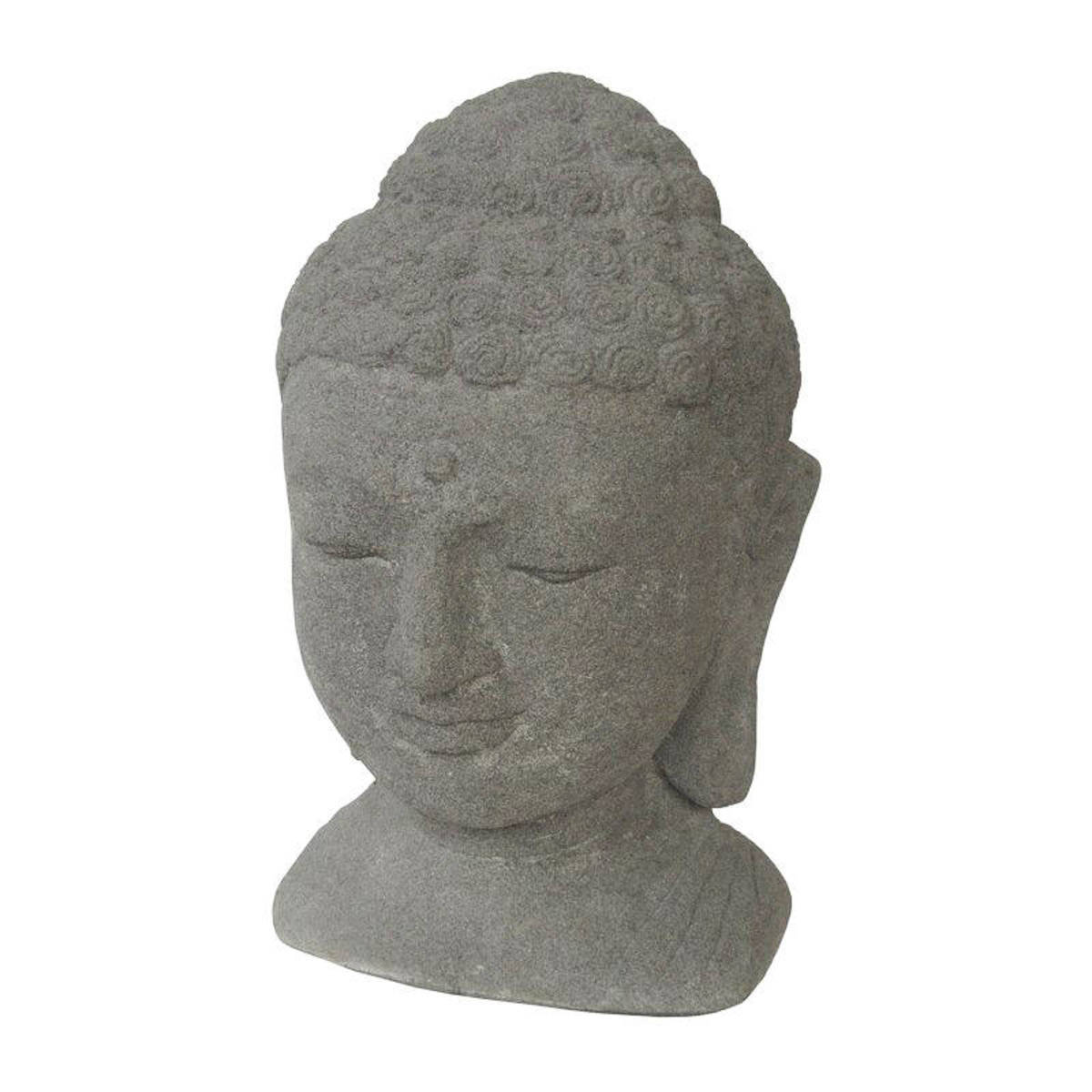 Bouddha, en pierre agglomérée, H 40 cm, 25 kg 