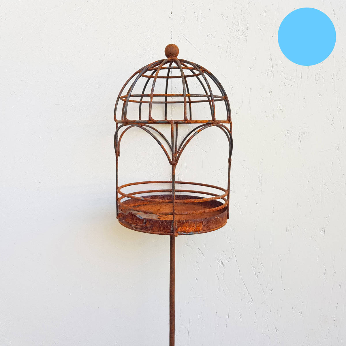 Support style volière, sur tige, 140 cm 