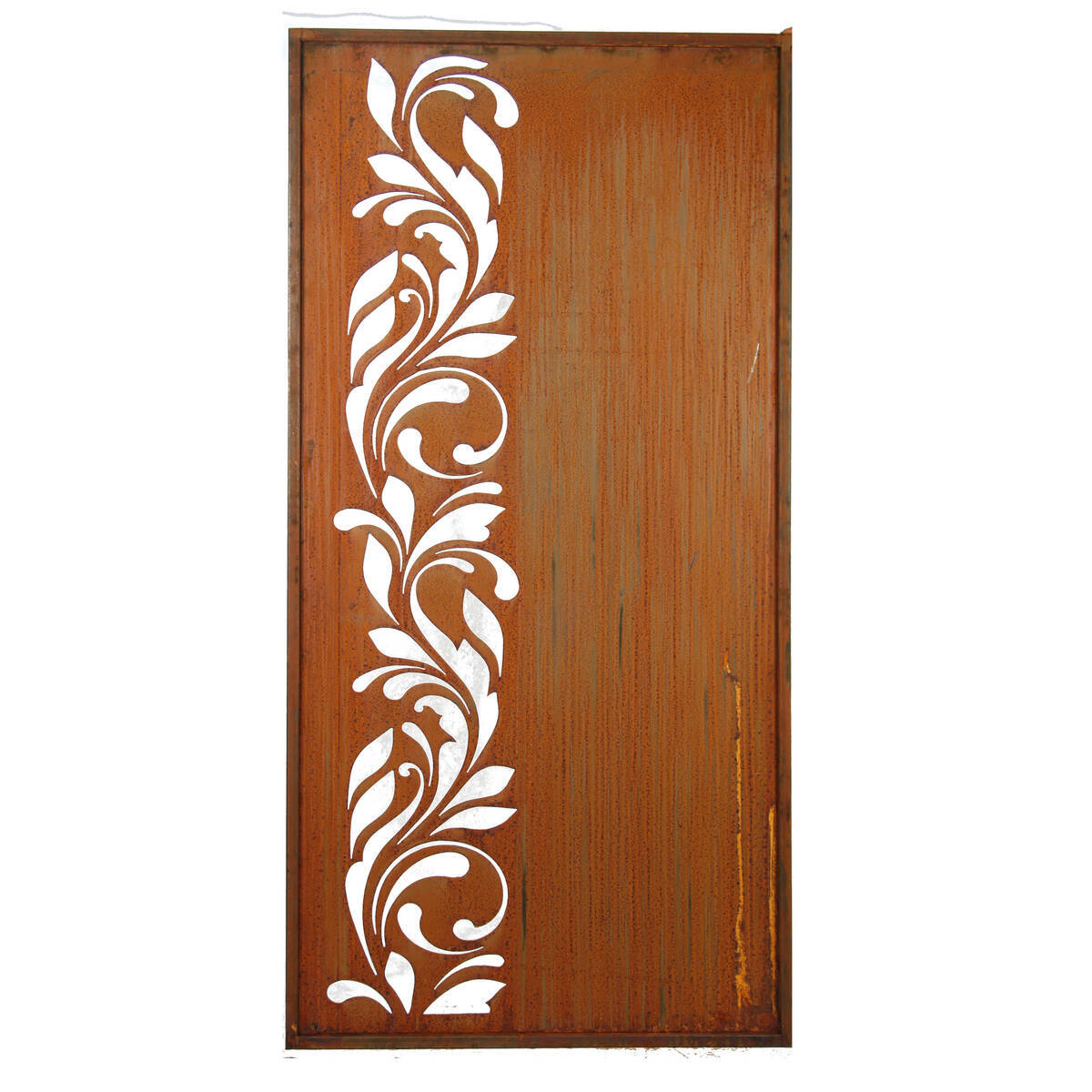 Paravent aus Rosteisen, 100 x 200cm