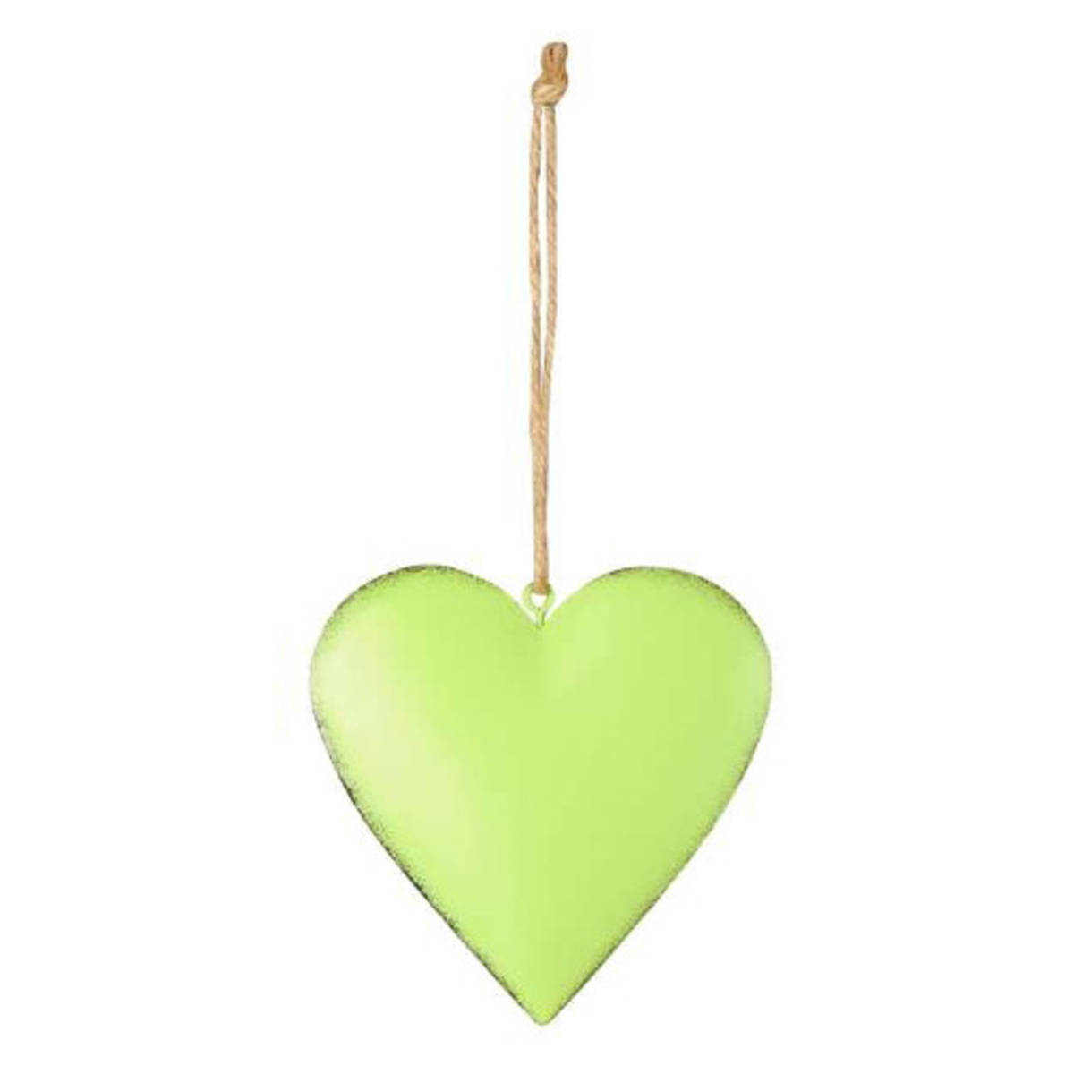 Coeur en métal, hauteur 13cm