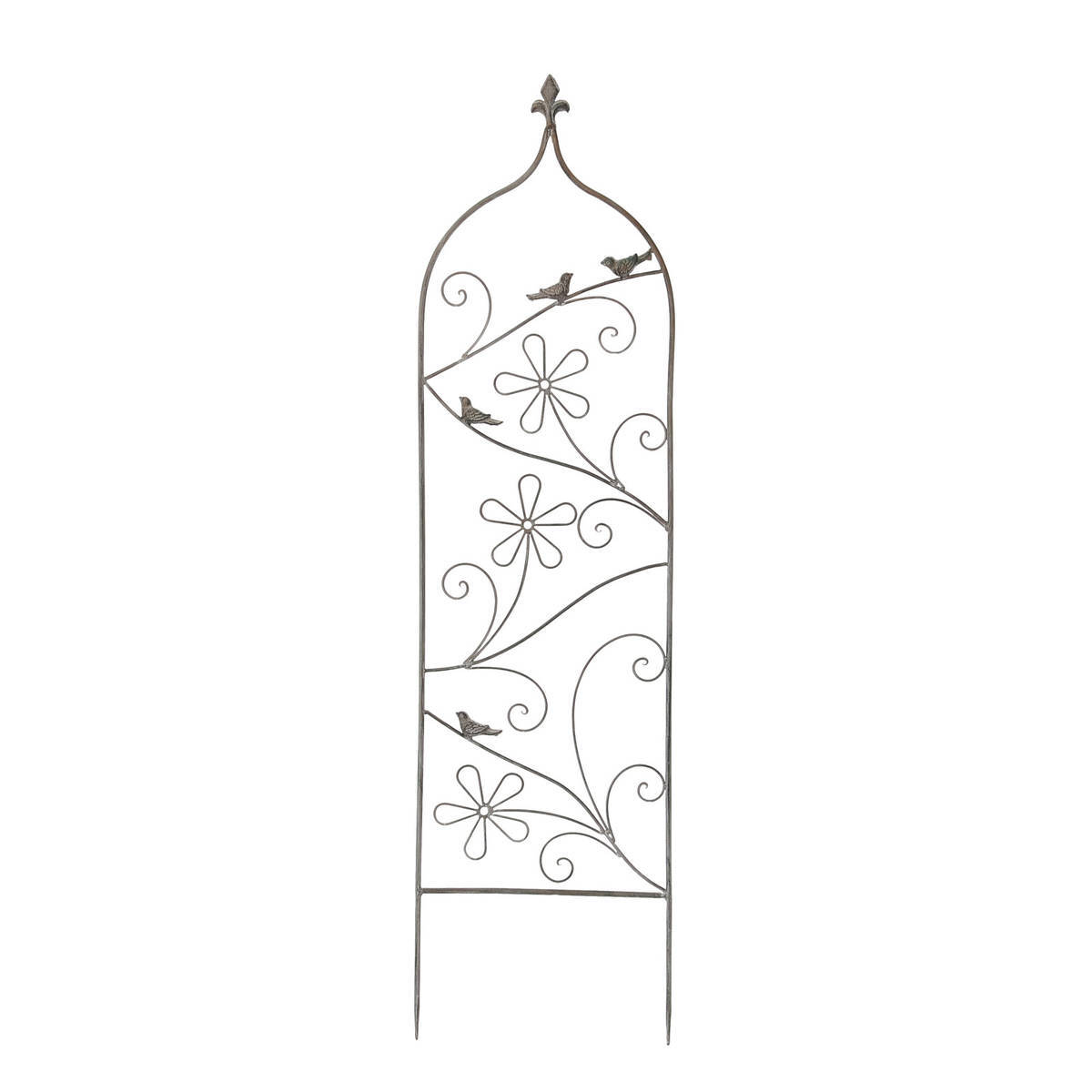 Support pour plante, en métal, H 132cm