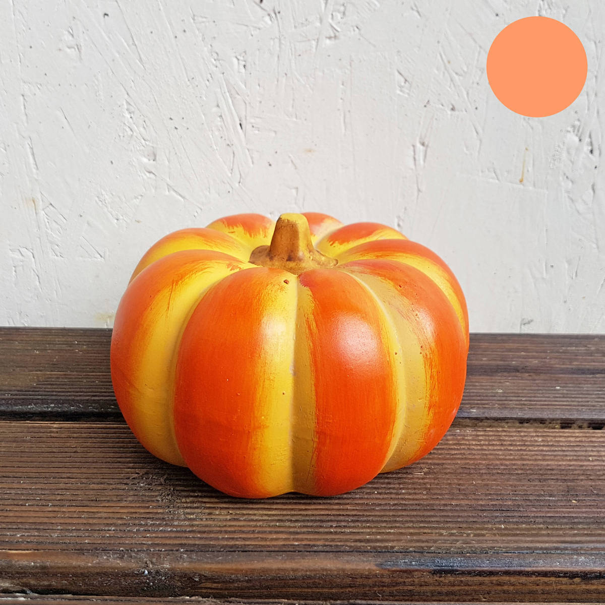 Courge en céramique, orange