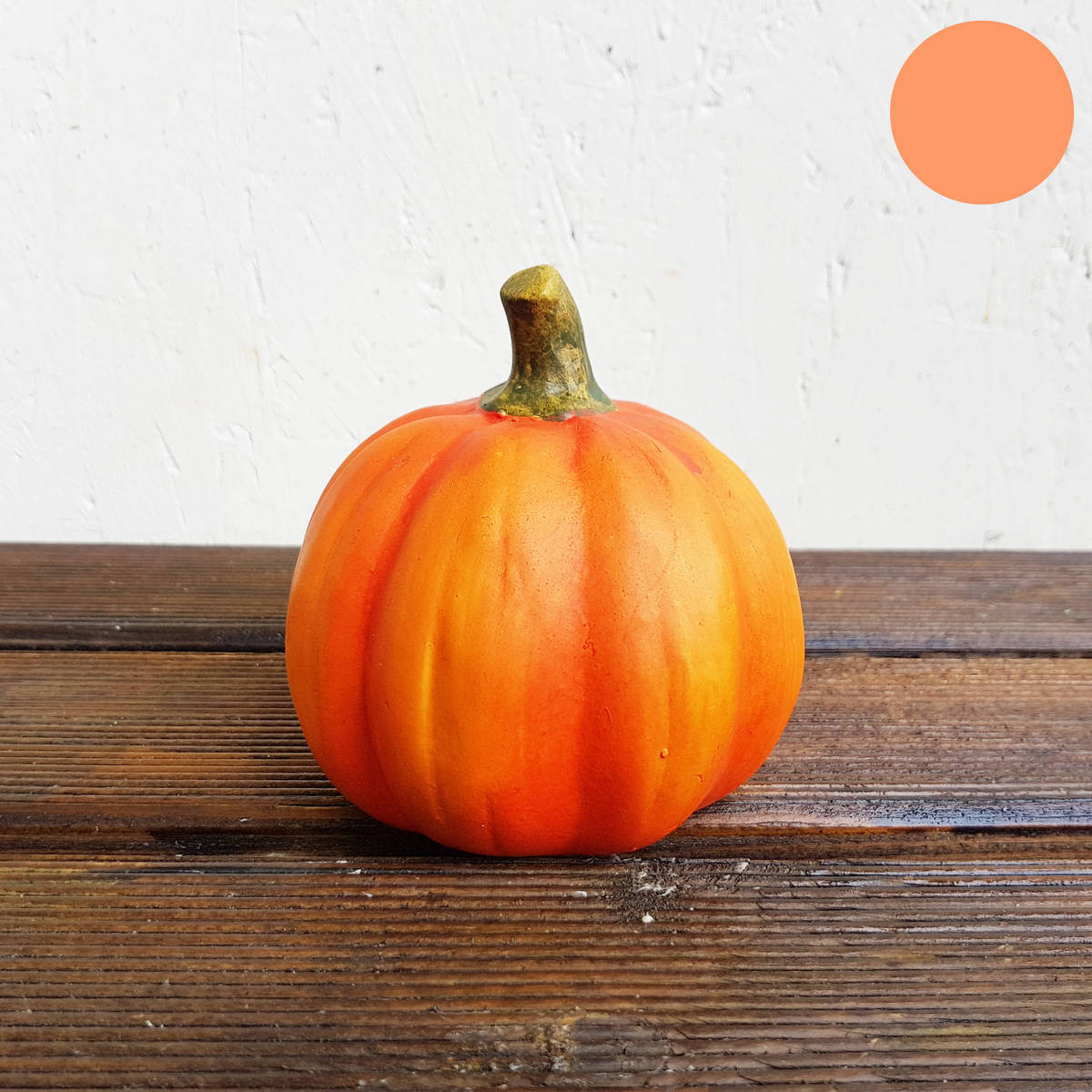 Courge en céramique, H. 11cm