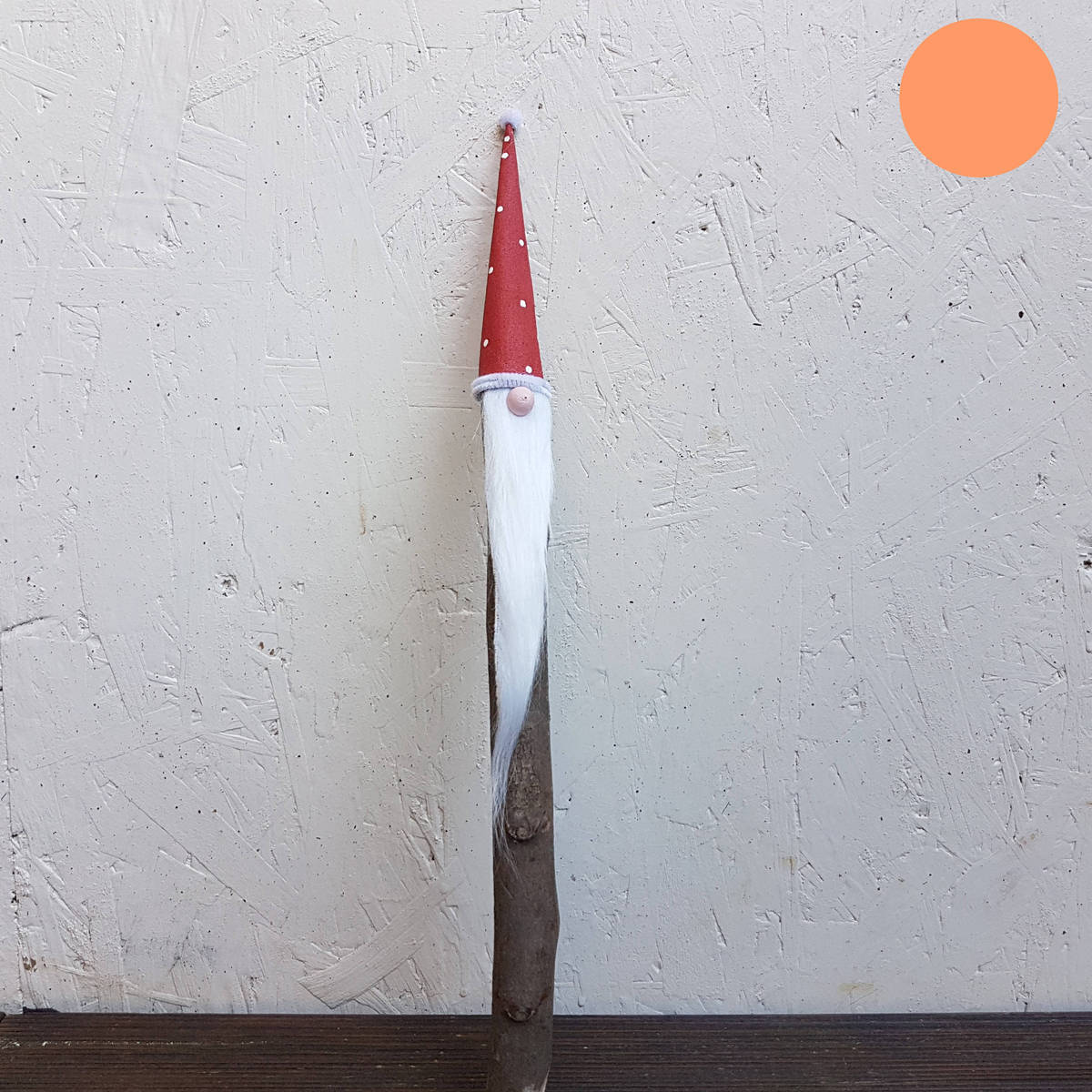 St-Nicolas en bois, à piquer, H. 44 cm 