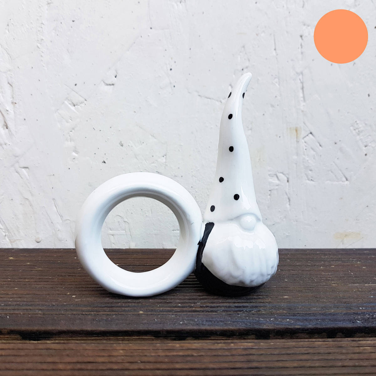 Porte-serviette St-Nicolas, en céramique, H. 10 cm 