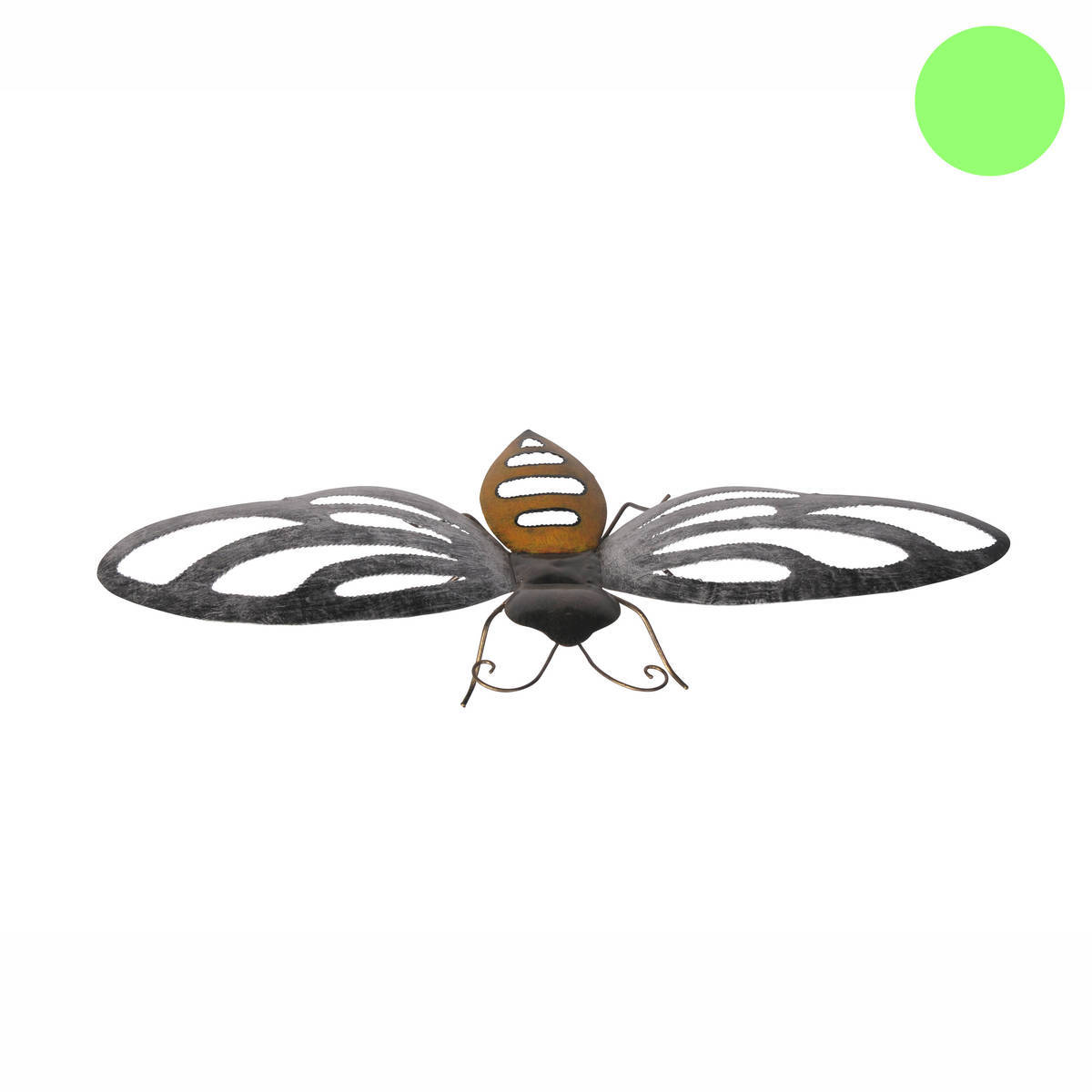 Abeille à suspendre, en métal, L. 33cm