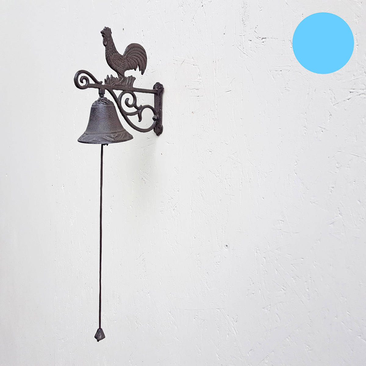 Türglocke ''Hahn'' aus Gusseisen