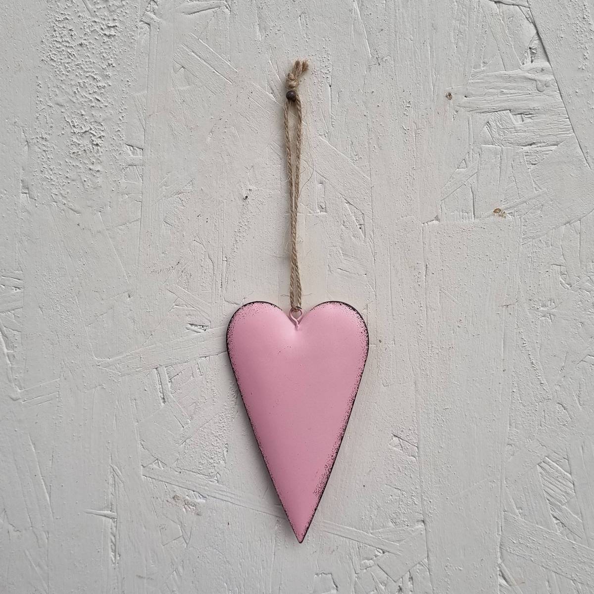 Coeur en métal, 12 cm 