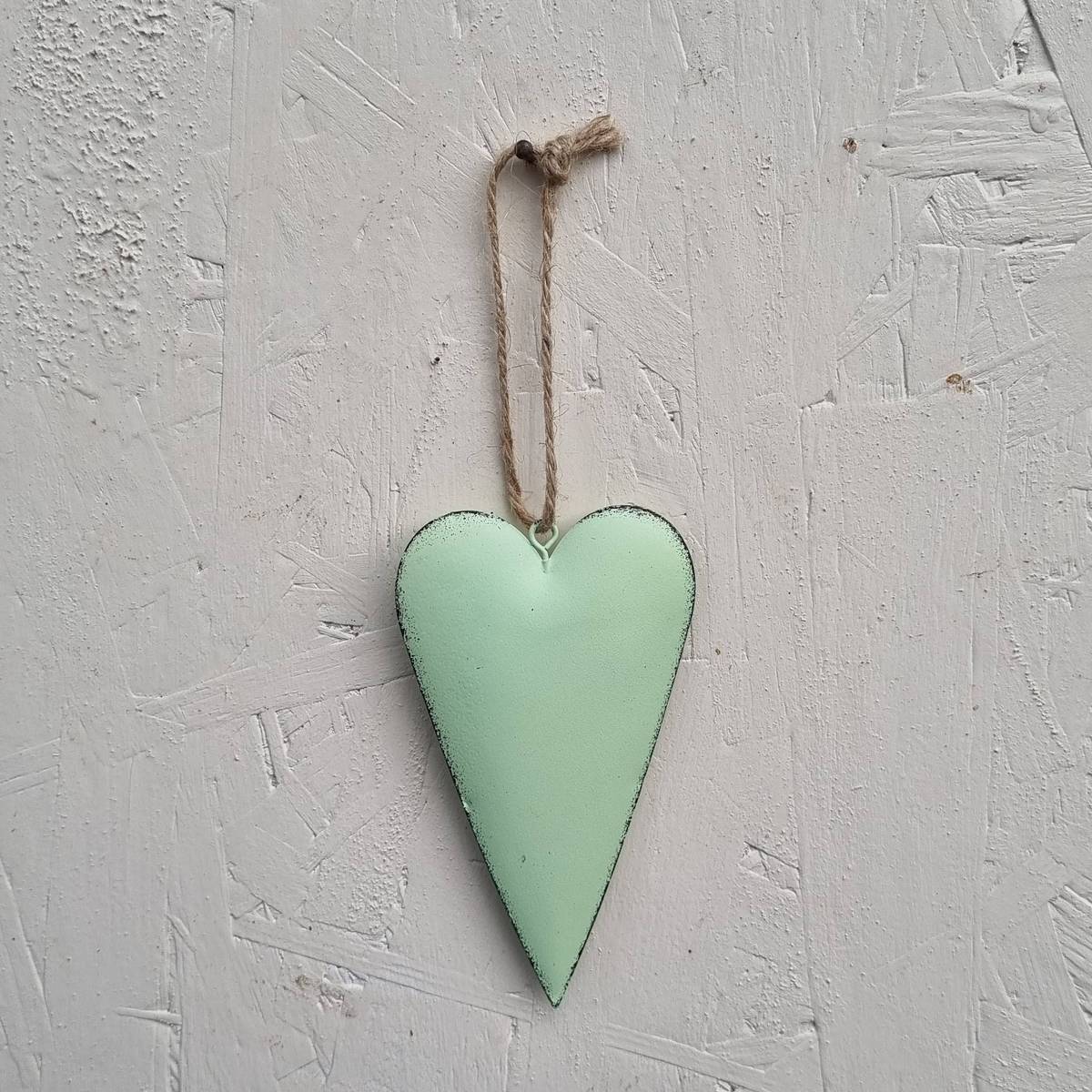 Coeur en métal, 12 cm 