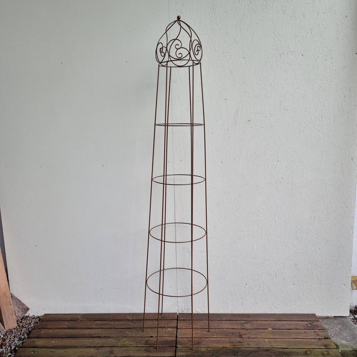 Support plantes grimpantes, en métal, 200 cm 