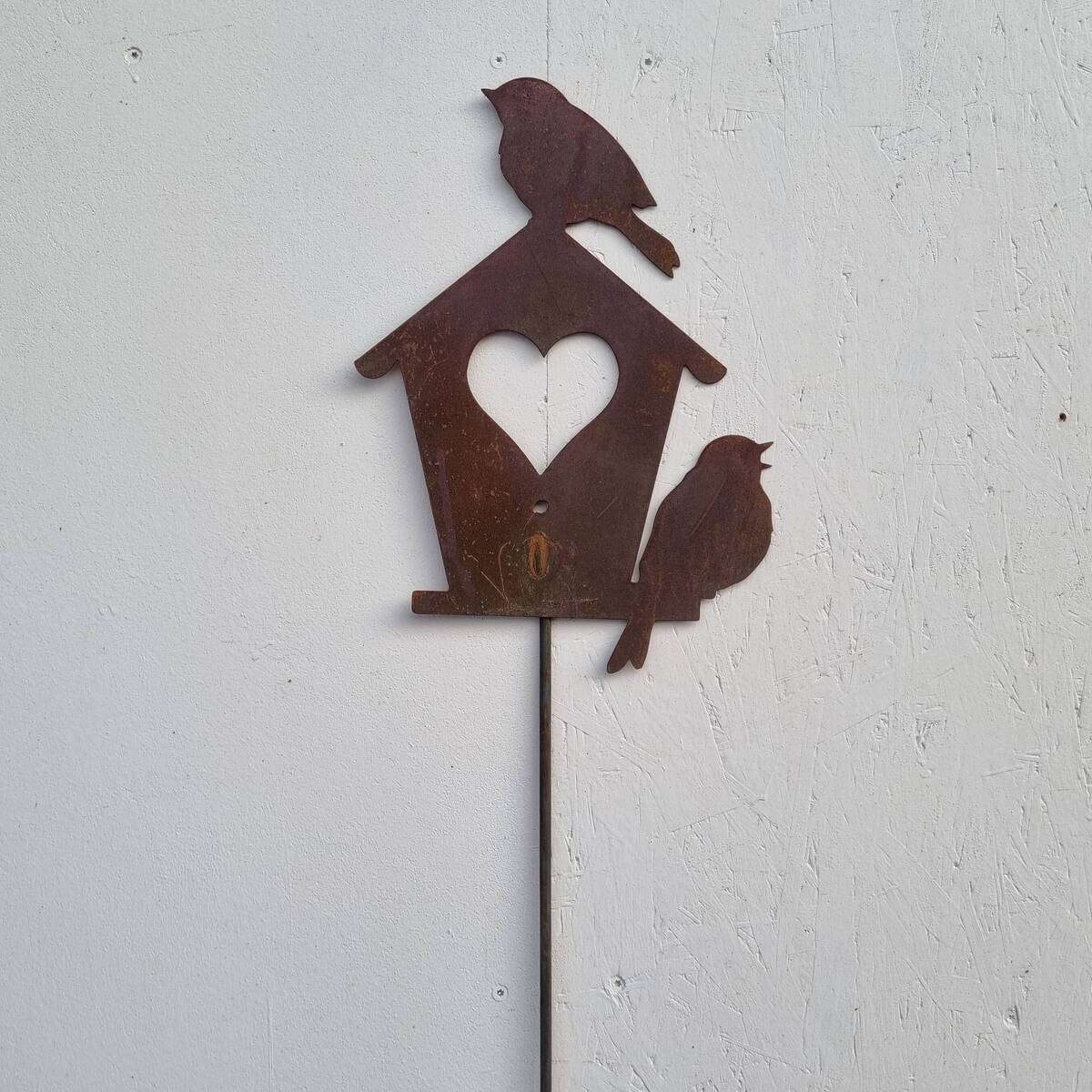 Oiseau sur maisonnette, à piquer, 180 cm 