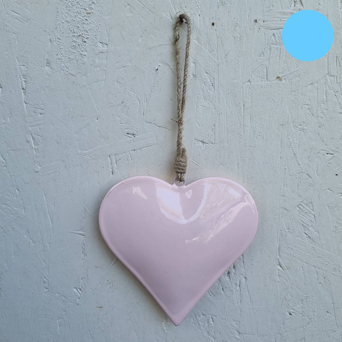 Coeur à suspendre, 15 cm 