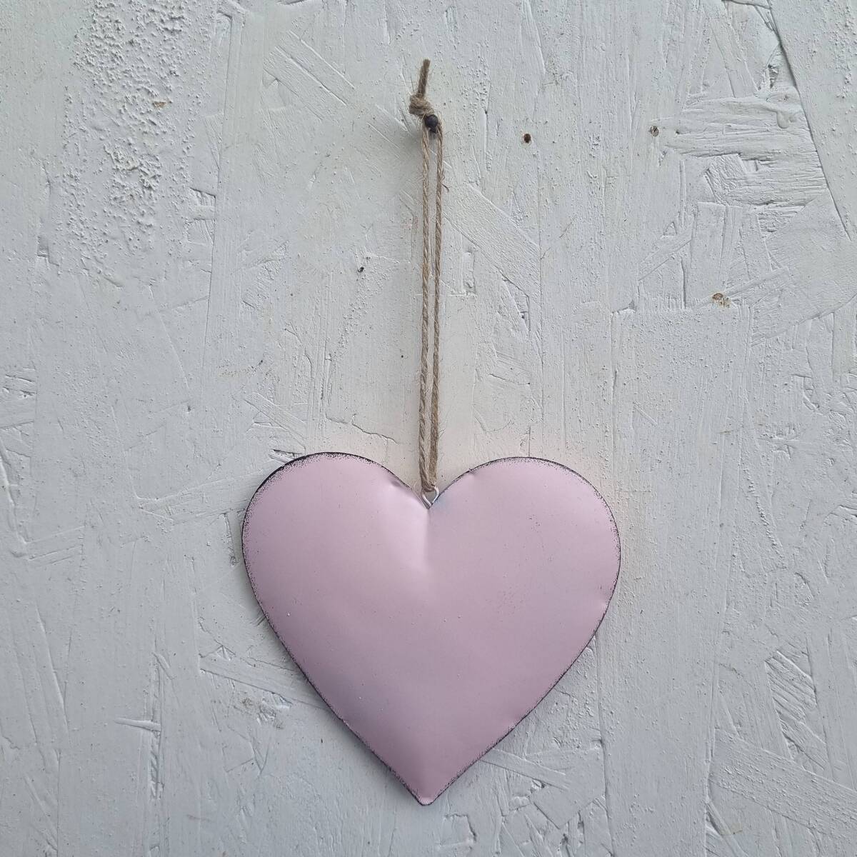 Herz aus Metall, 12 cm 