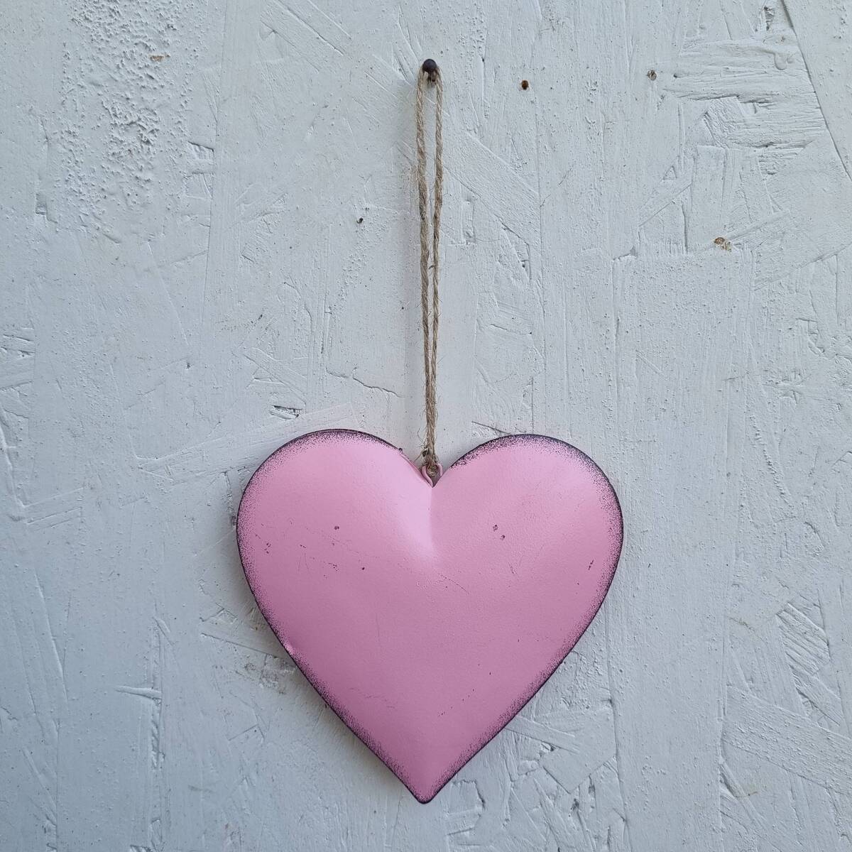 Coeur en métal, 12 cm 