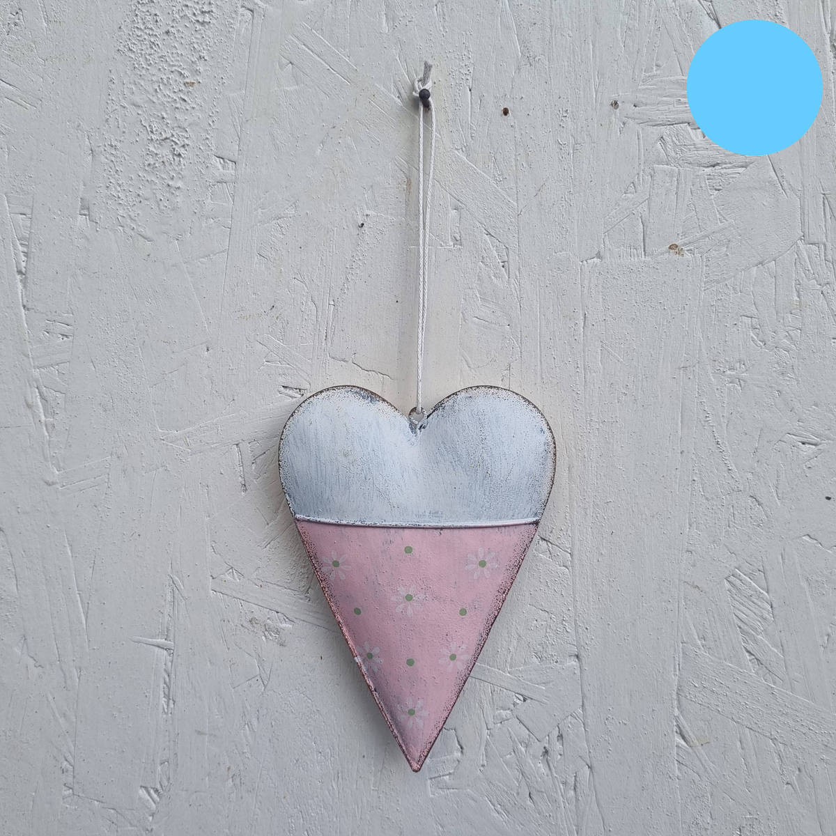 Coeur en métal, 11 cm 