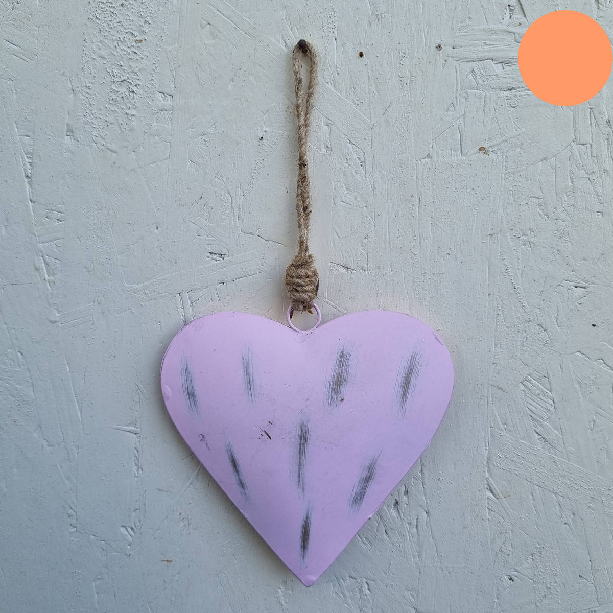 Coeur à suspendre, 16 cm 