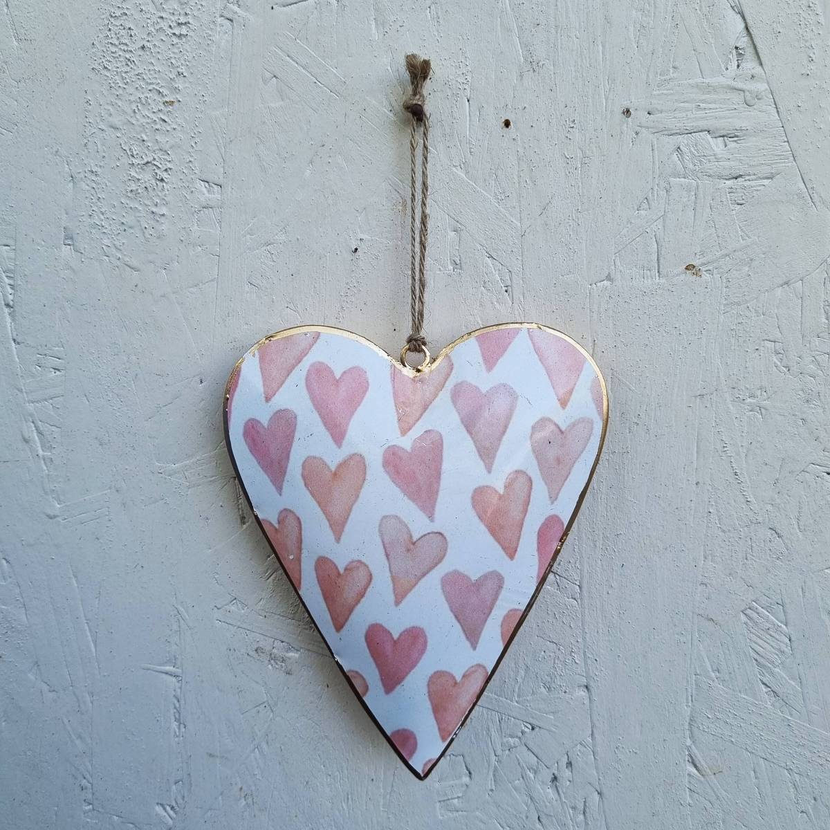 Coeur à suspendre, 16 cm 