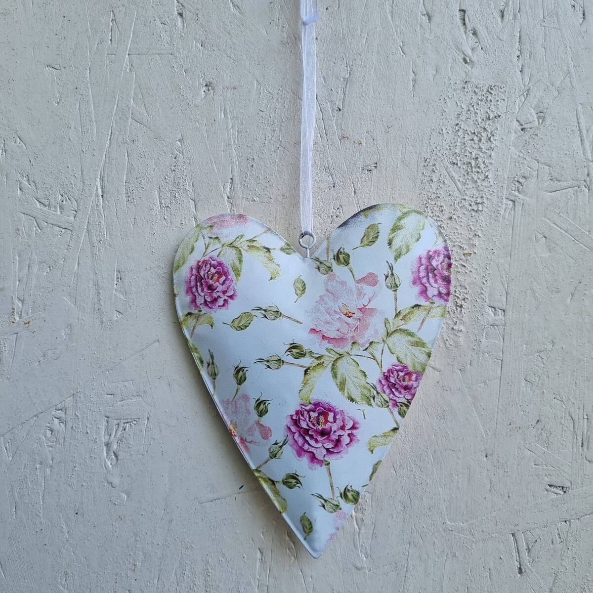 Herz zum hängen, 15 cm 