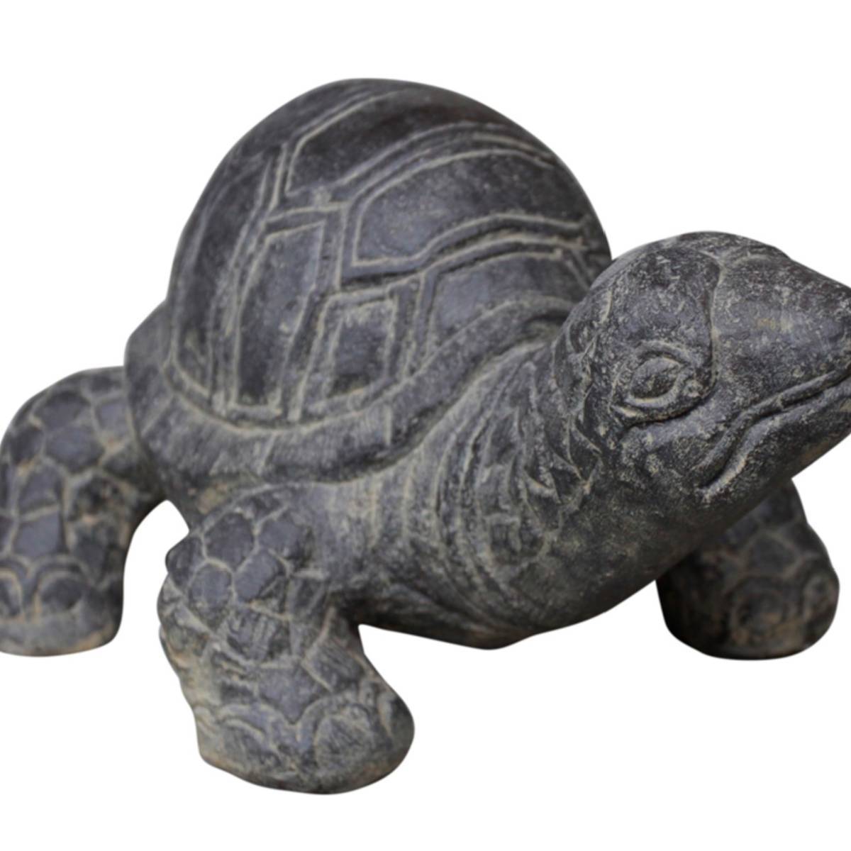 Schildkröte aus Steinguss, 33 cm , 8.4 kg