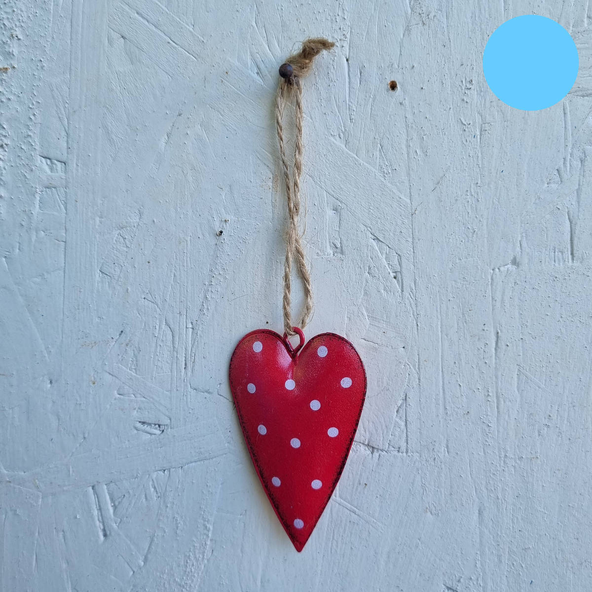 Herz aus Metall, zum hängen