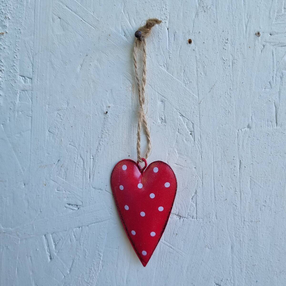 Herz aus Metall, zum hängen