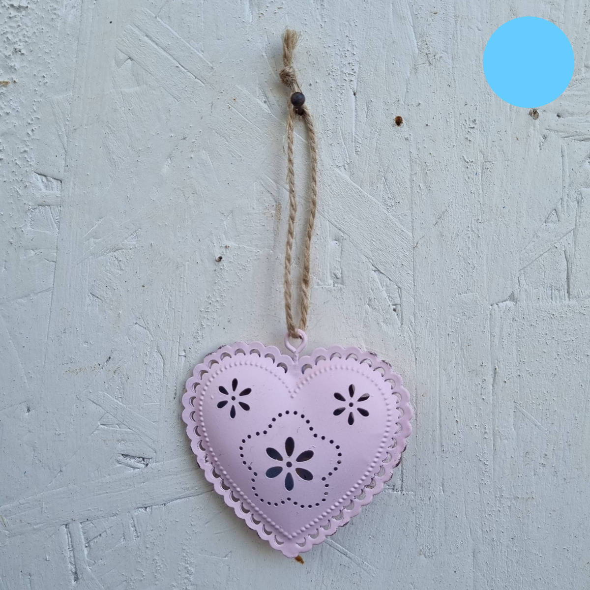 Herz aus Metall, zum hängen