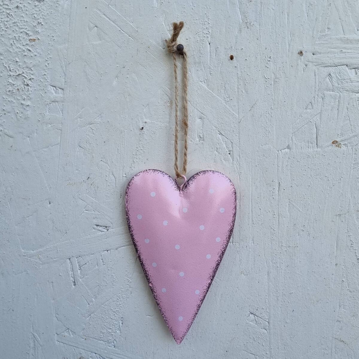 Herz zum hängen, aus Metall 